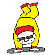 KM28 Clown The Dad sticker #9949336