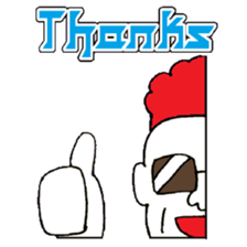 KM28 Clown The Dad sticker #9949343