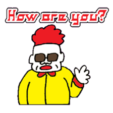 KM28 Clown The Dad sticker #9949345