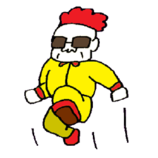 KM28 Clown The Dad sticker #9949346