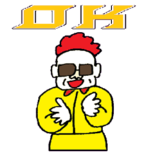 KM28 Clown The Dad sticker #9949349