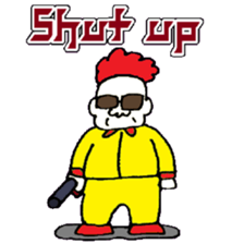 KM28 Clown The Dad sticker #9949351