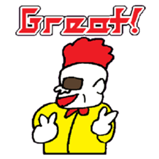 KM28 Clown The Dad sticker #9949354