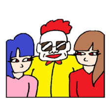 KM28 Clown The Dad sticker #9949365