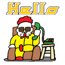 KM28 Clown The Dad sticker #9949367