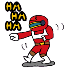 KM32 Red Man sticker #10014185