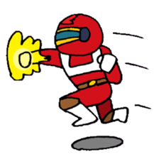 KM32 Red Man sticker #10014189