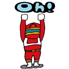 KM32 Red Man sticker #10014214