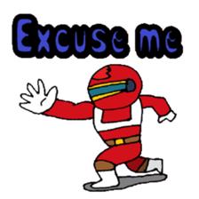 KM32 Red Man sticker #10014222