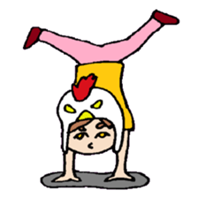 KM35 Crazy Chickens sticker #10210760