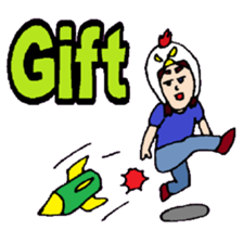 KM35 Crazy Chickens sticker #10210764