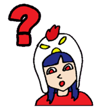 KM35 Crazy Chickens sticker #10210765