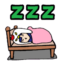 KM35 Crazy Chickens sticker #10210777