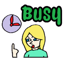 KM37 Pink Woman sticker #10424808