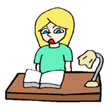 KM37 Pink Woman sticker #10424809