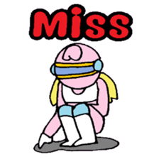 KM37 Pink Woman sticker #10424810