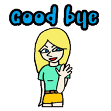 KM37 Pink Woman sticker #10424812