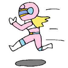 KM37 Pink Woman sticker #10424823