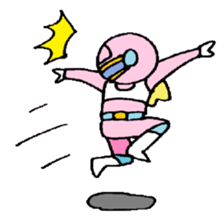 KM37 Pink Woman sticker #10424825