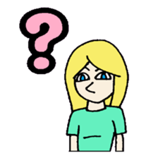 KM37 Pink Woman sticker #10424826