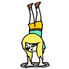 KM37 Pink Woman sticker #10424831