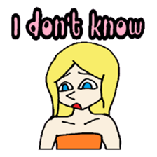 KM37 Pink Woman sticker #10424836