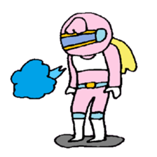 KM37 Pink Woman sticker #10424838