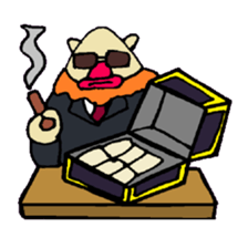 KM39 Mr. Guardian Liondog sticker #10786728