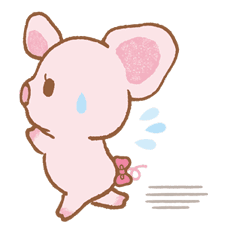Piggy girl sticker #25189