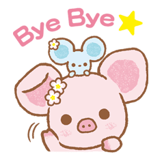 Piggy girl sticker #25191