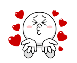 LINE Characters: All the Love sticker #78186