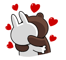 LINE Characters: All the Love sticker #78191