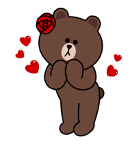 LINE Characters: All the Love sticker #78195