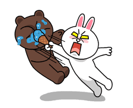 Brown & Cony's Thrilling Date sticker #257159