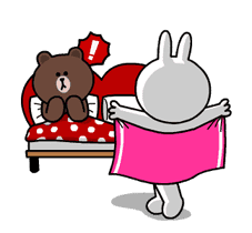 Brown & Cony's Thrilling Date sticker #257160