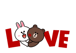 Brown & Cony's Thrilling Date sticker #257161
