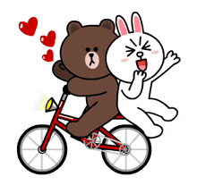 Brown & Cony's Thrilling Date sticker #257163