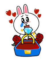 Brown & Cony's Thrilling Date sticker #257171