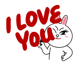 Brown & Cony's Thrilling Date sticker #257174