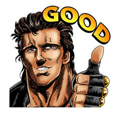 HOKUTO NO KEN -Strawberry flavor- sticker #2040376