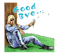 HOKUTO NO KEN -Strawberry flavor- sticker #2040412