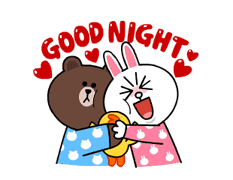 Brown & Cony's Snug Winter Date sticker #2923379