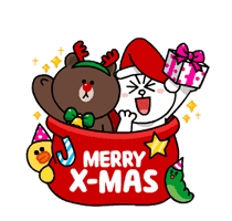 Brown & Cony's Snug Winter Date sticker #2923380