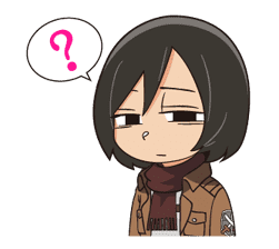 Attack on Titan Animated Stickers sticker #3190315
