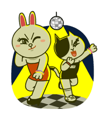 Cony and Jessica: Girls Night Out sticker #4824605