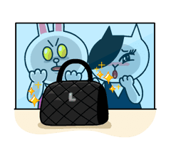 Cony and Jessica: Girls Night Out sticker #4824607