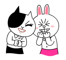 Cony and Jessica: Girls Night Out sticker #4824608