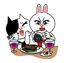Cony and Jessica: Girls Night Out sticker #4824609