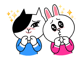 Cony and Jessica: Girls Night Out sticker #4824610