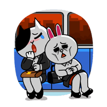 Cony and Jessica: Girls Night Out sticker #4824618